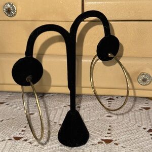 Silpada Gold Hoop Earrings